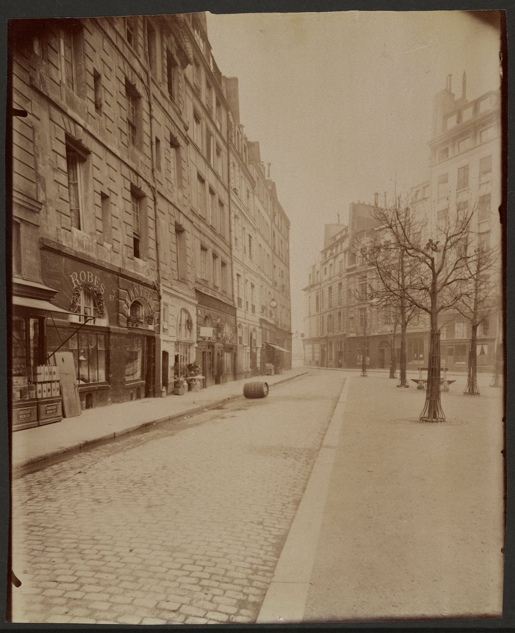 Praça Dauphine de Eugène Atget