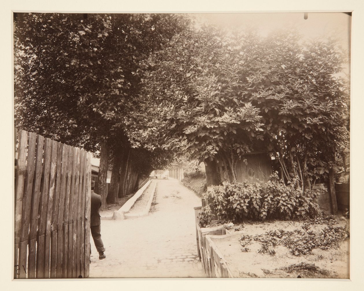Point du jour, Porte du bas Meudon de Eugène Atget