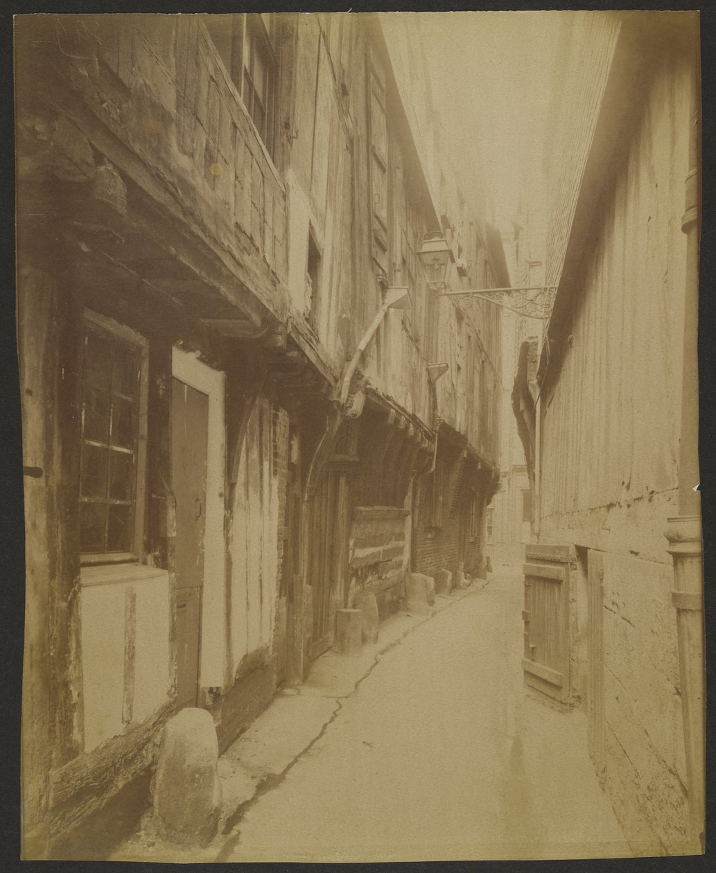 Rouen, Impasse des Hauts-Mariages de Eugène Atget