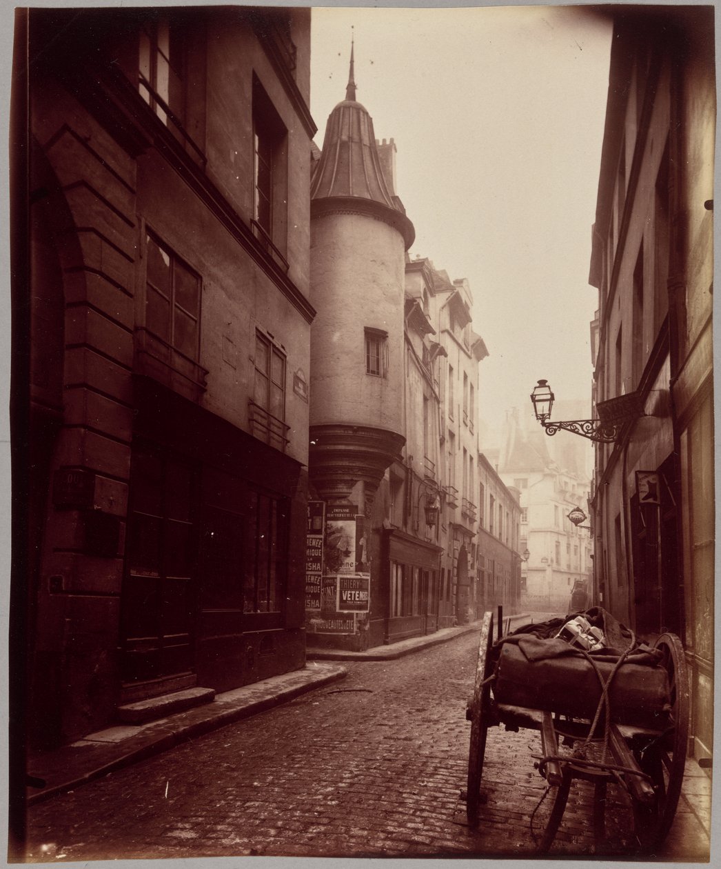 Rua Hautefeuille de Eugène Atget