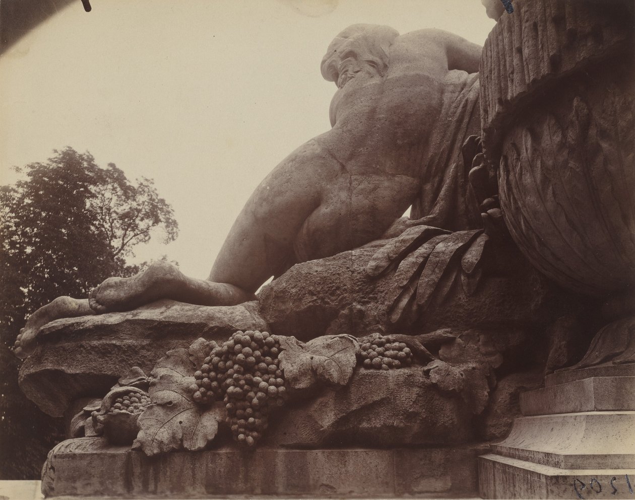 Saint-Cloud,1923 (foto) de Eugène Atget