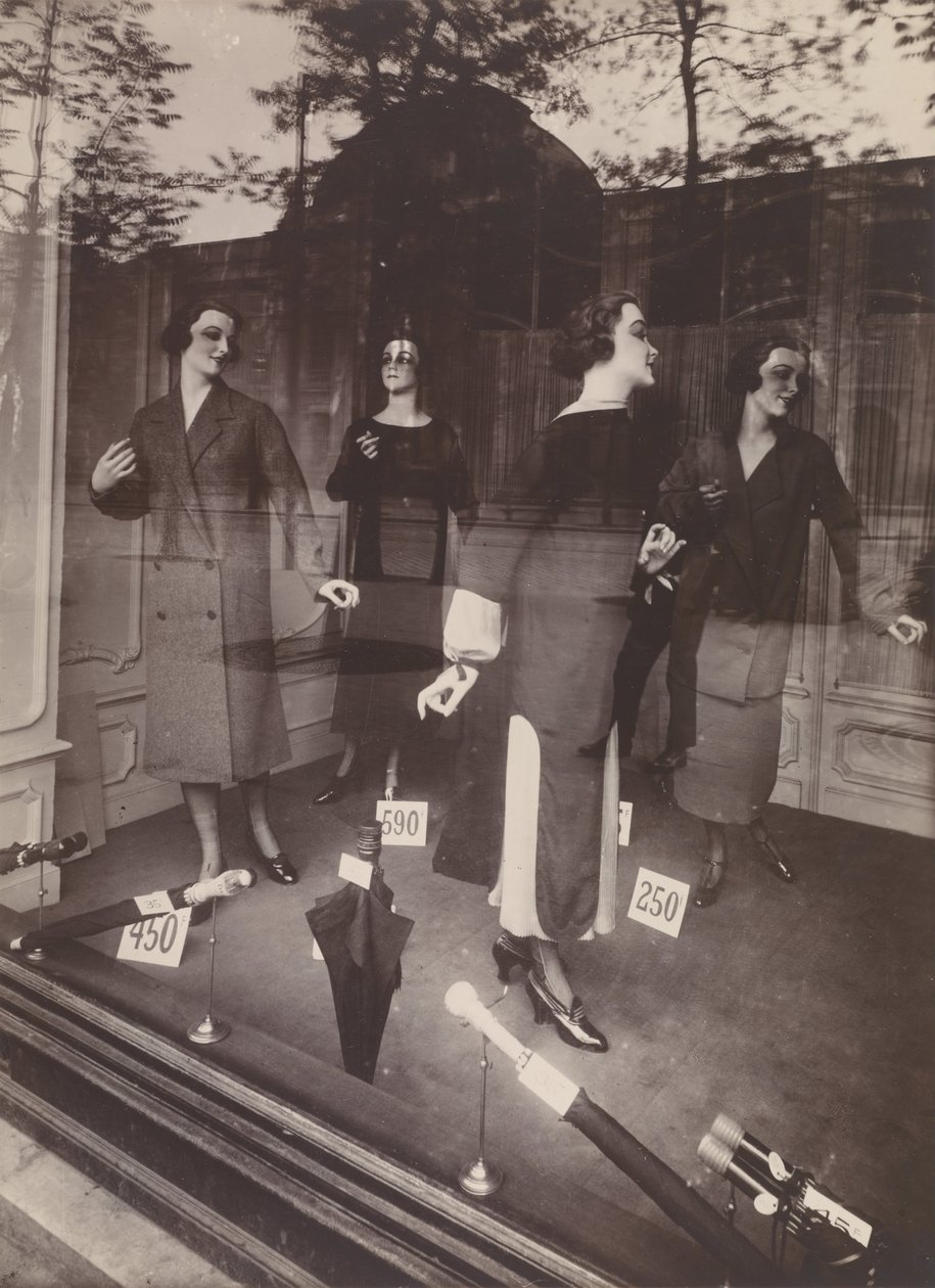 Montra, avenue des Gobelins de Eugène Atget