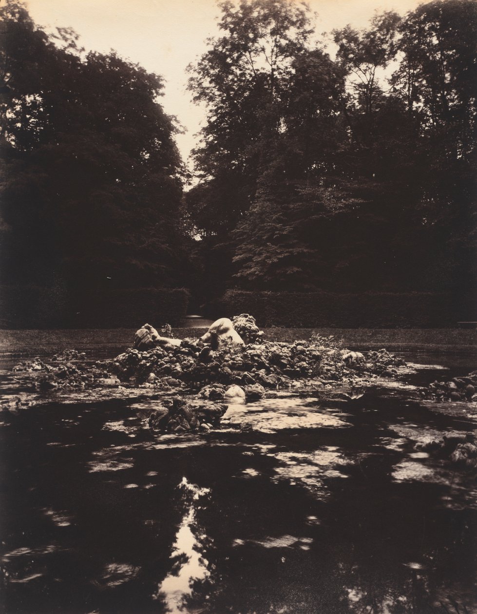 Versalhes, Fonte de Encélado de Eugène Atget