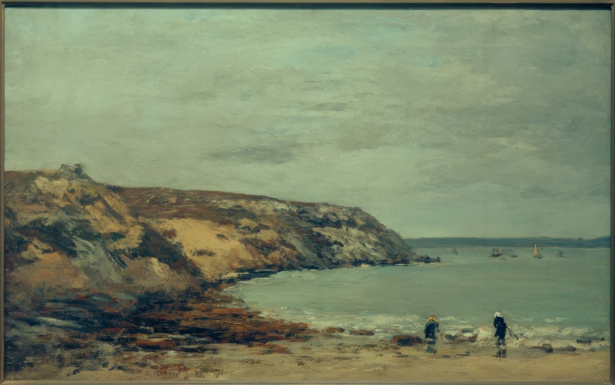 Rade de Brest. Costa de Bindy de Eugene Louis Boudin