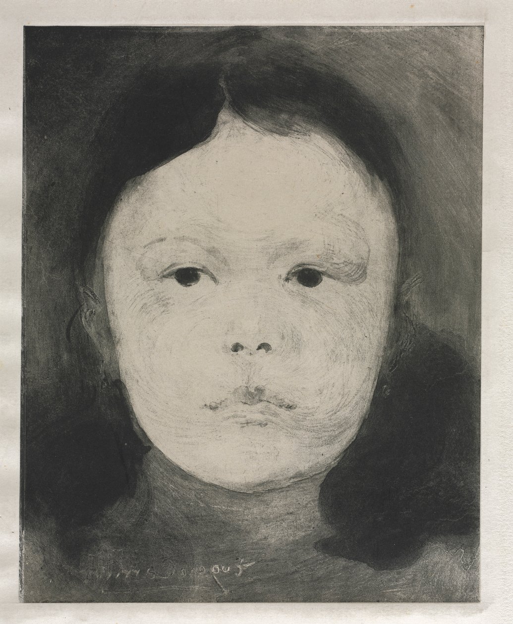 Marguerite Carrière, 1890. de Eugène Carrière