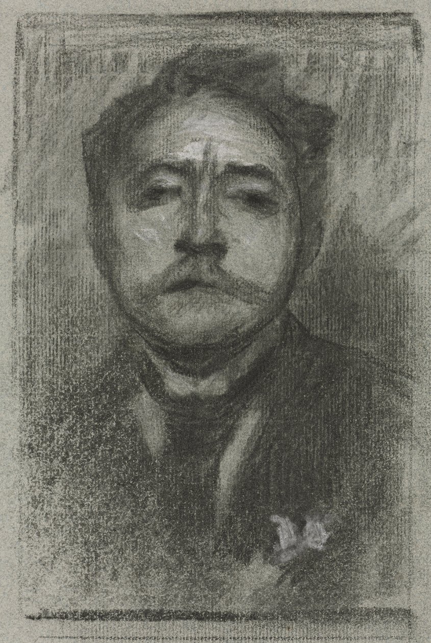 Retrato de Jean Ajalbert de Eugène Carrière
