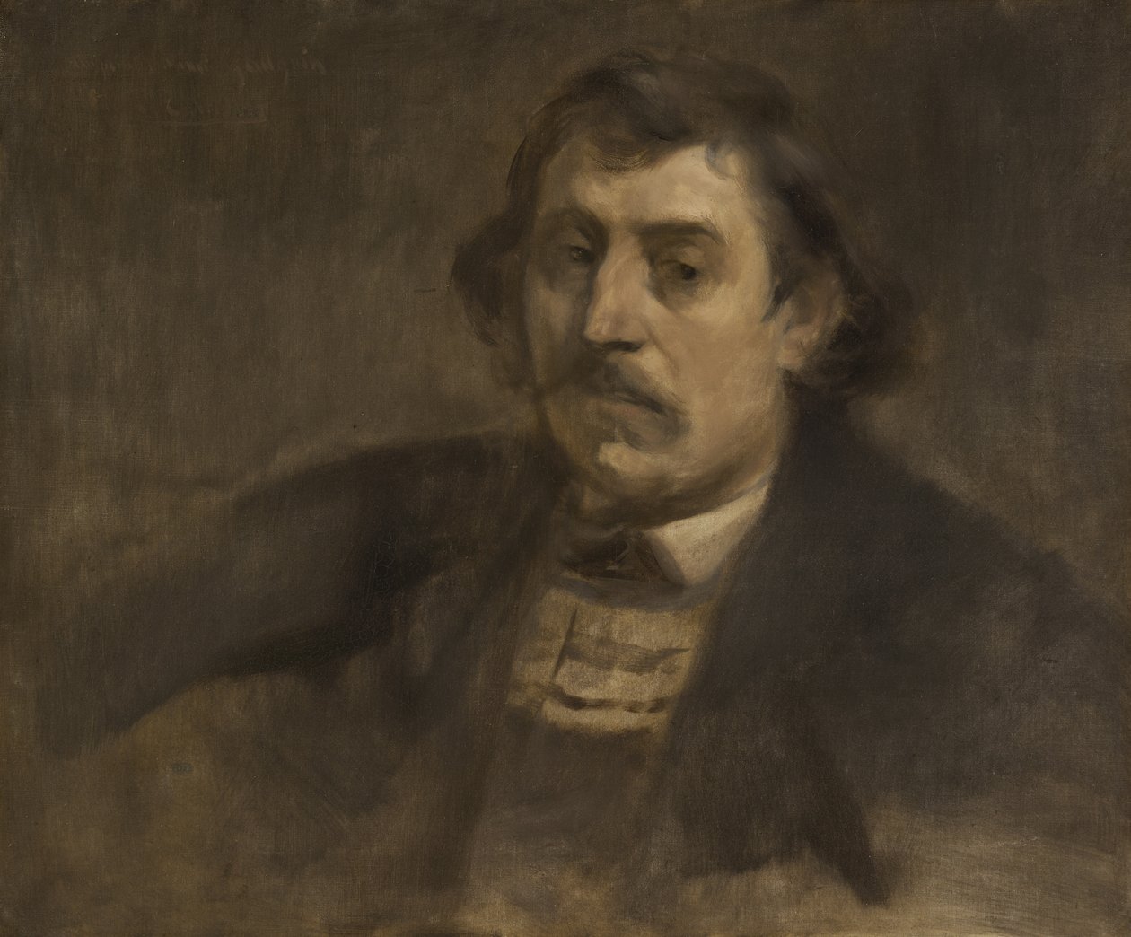 Retrato de Paul Gauguin, 1891 de Eugène Carrière