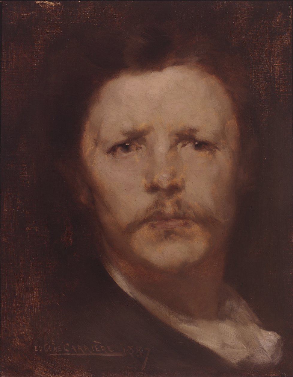 Auto-retrato de Eugène Carrière