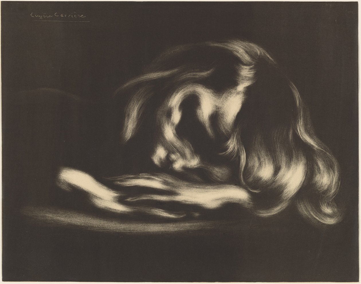 Dorme de Eugène Carrière