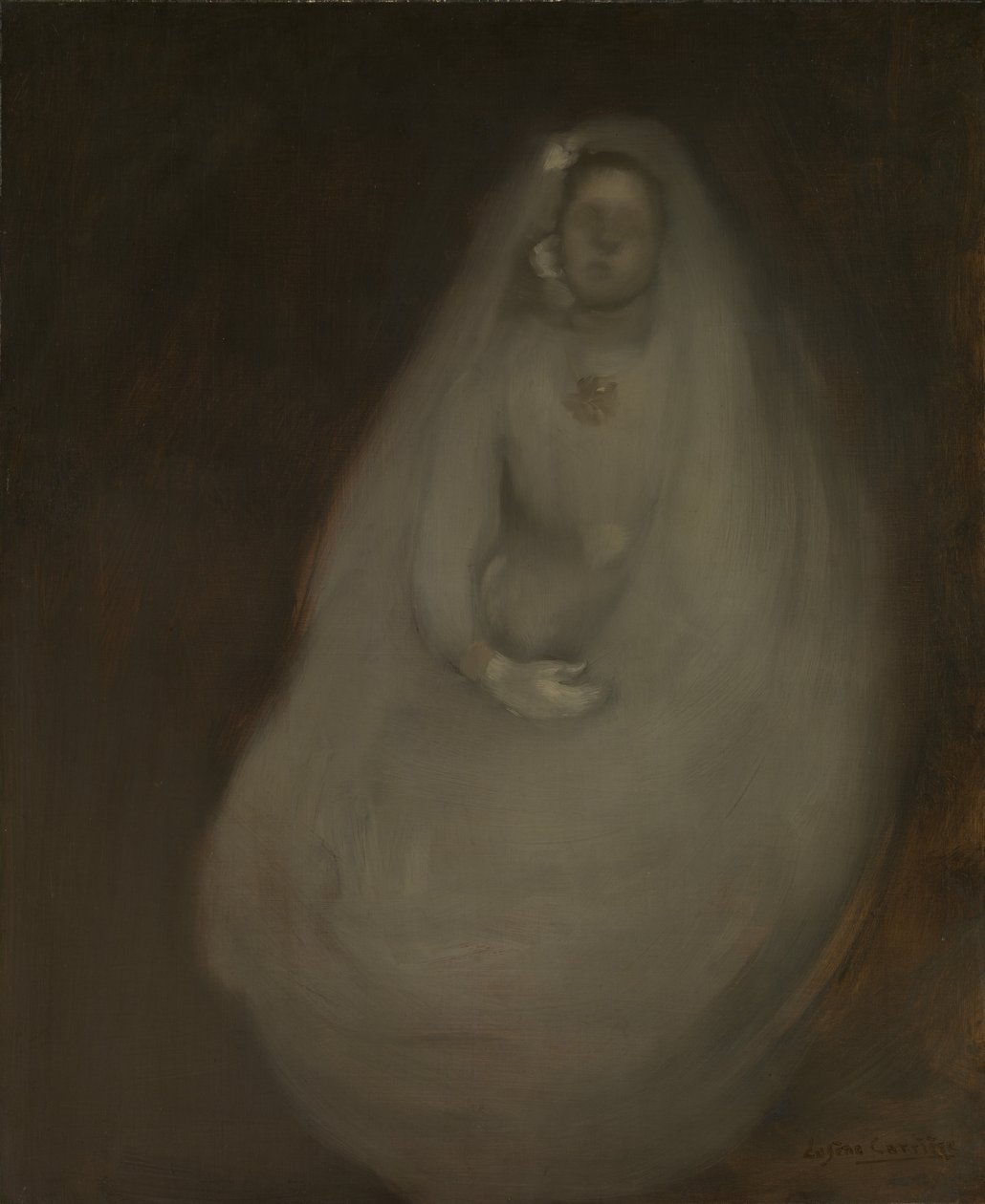 A Primeira Comunhão, ca. 1896 de Eugène Carrière