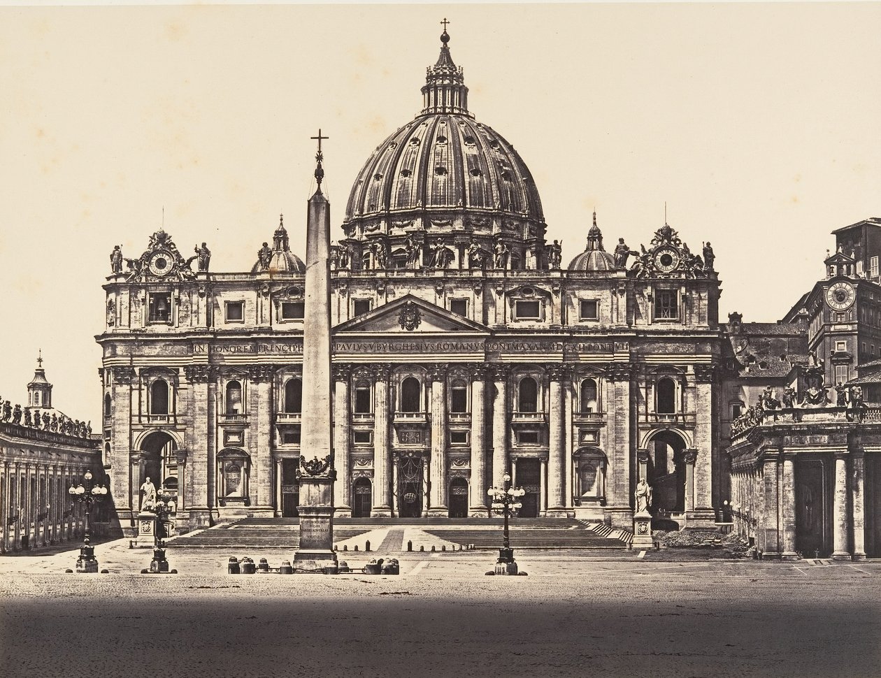 São Pedro no Vaticano, 1848-52. de Eugène Constant