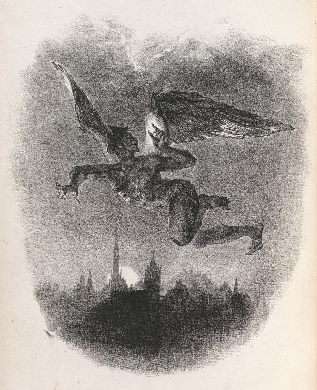 Fausto, 1828., 1828. de Eugène Delacroix