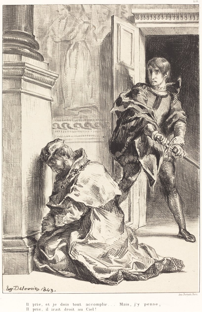Floresta. de Eugène Delacroix