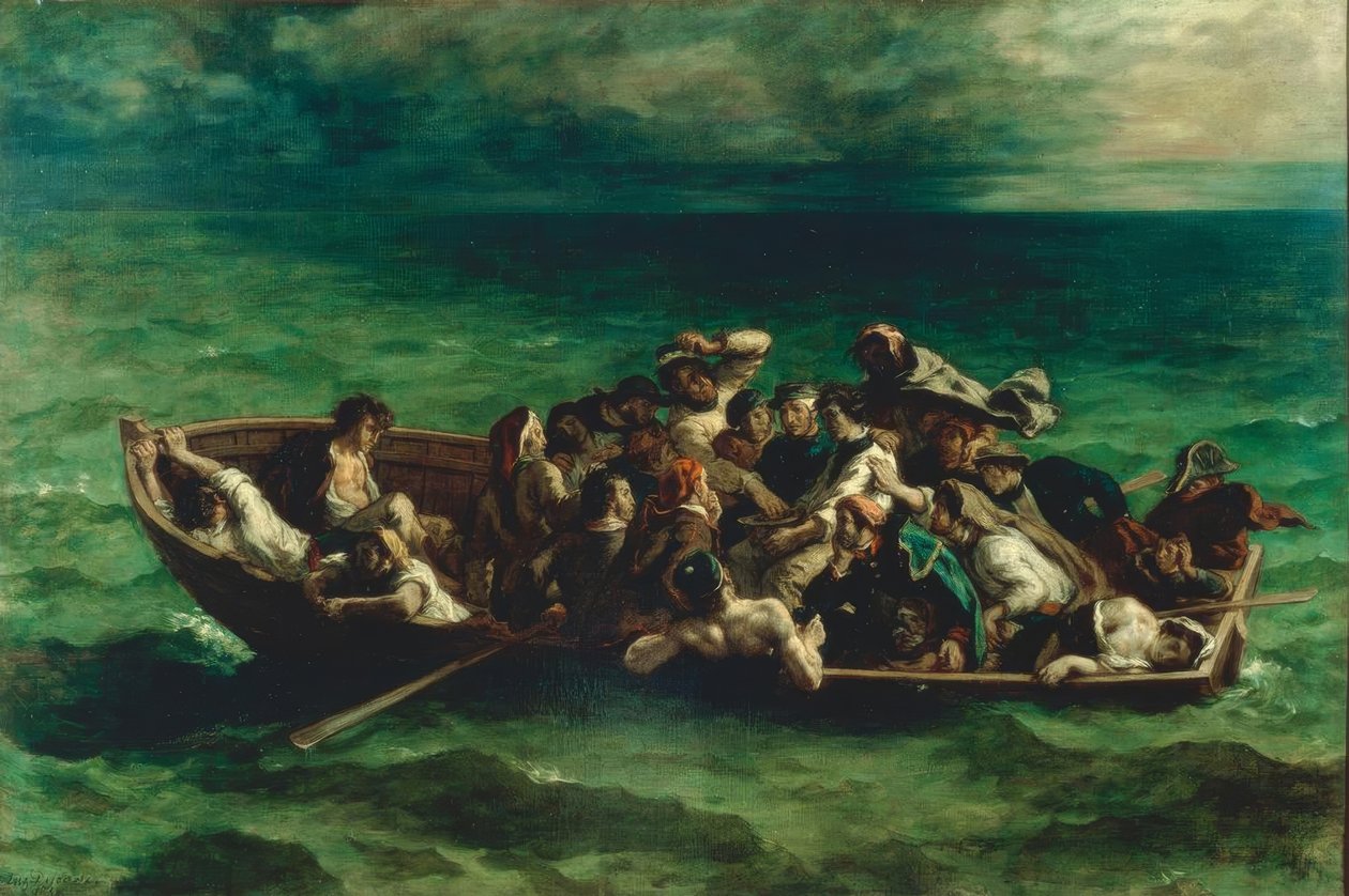 O naufrágio de Don Juan de Ferdinand Victor Eugene Delacroix