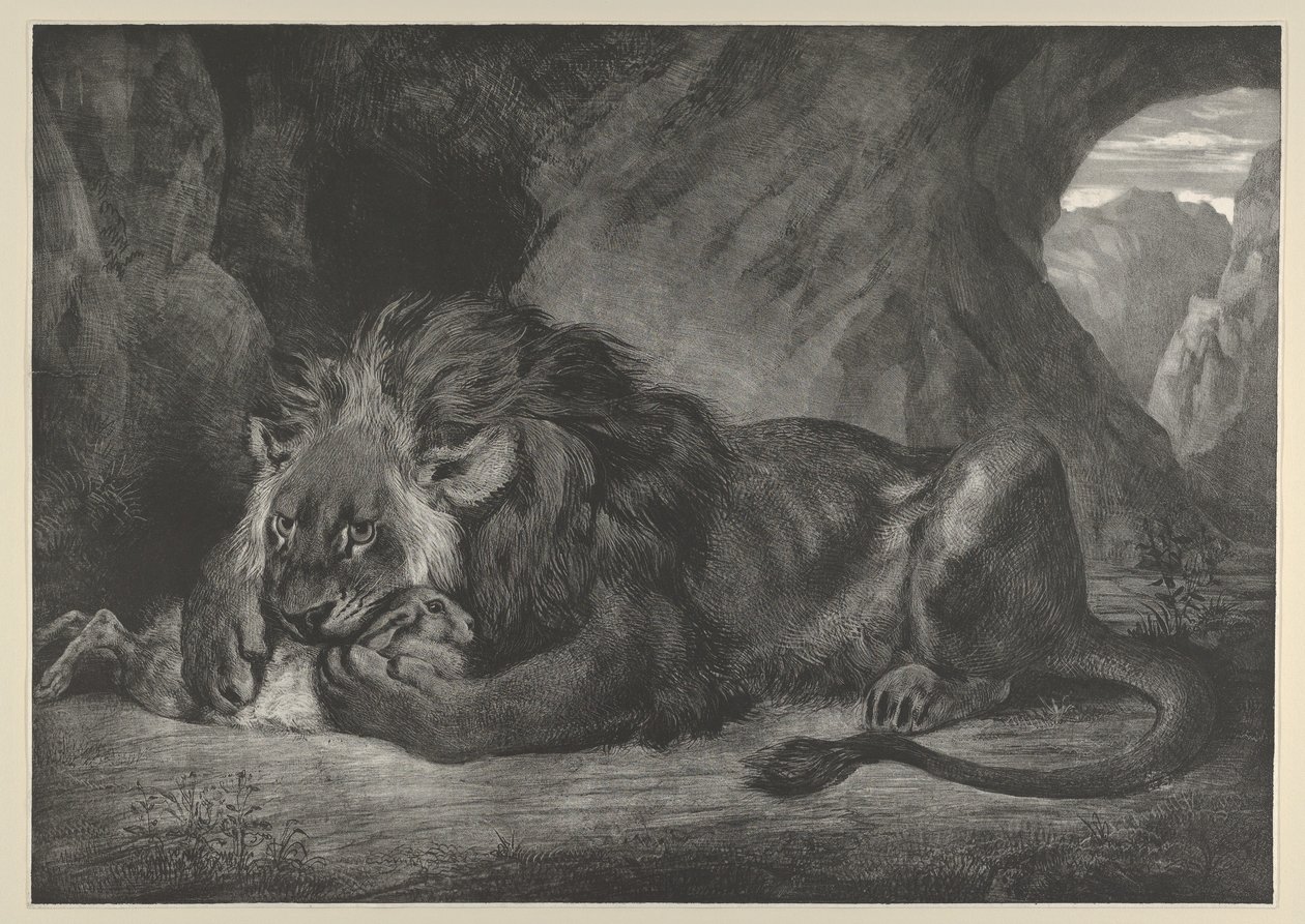 Floresta. de Eugène Delacroix