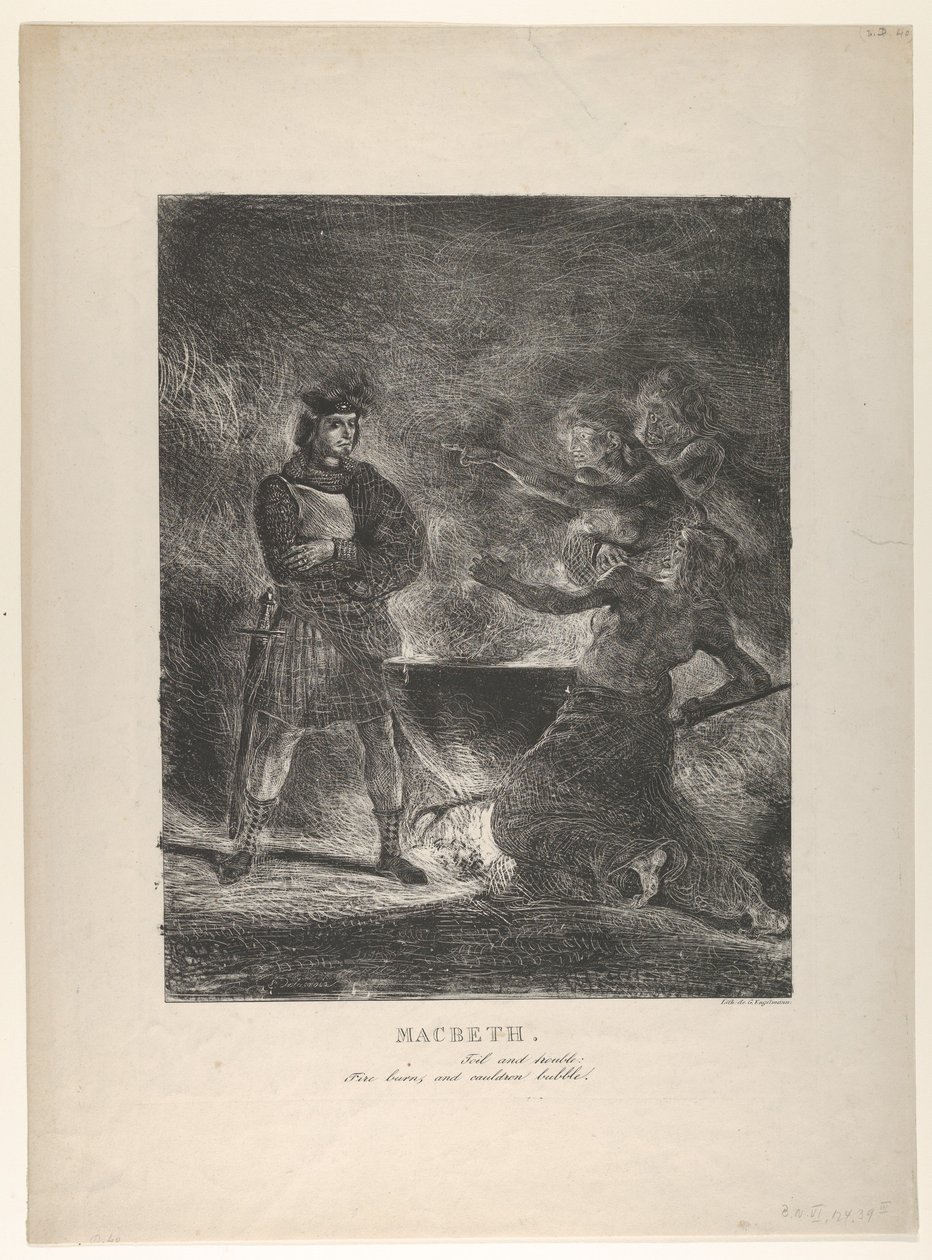 Floresta. de Eugène Delacroix