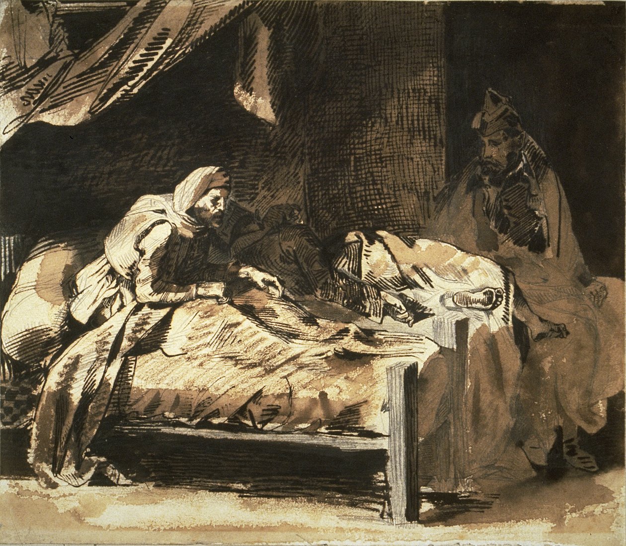 Hospital Militar de Eugène Delacroix