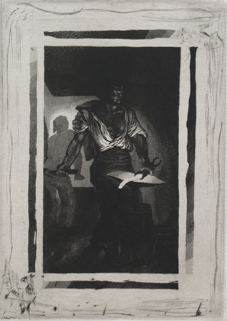 O Ferreiro de Eugène Delacroix