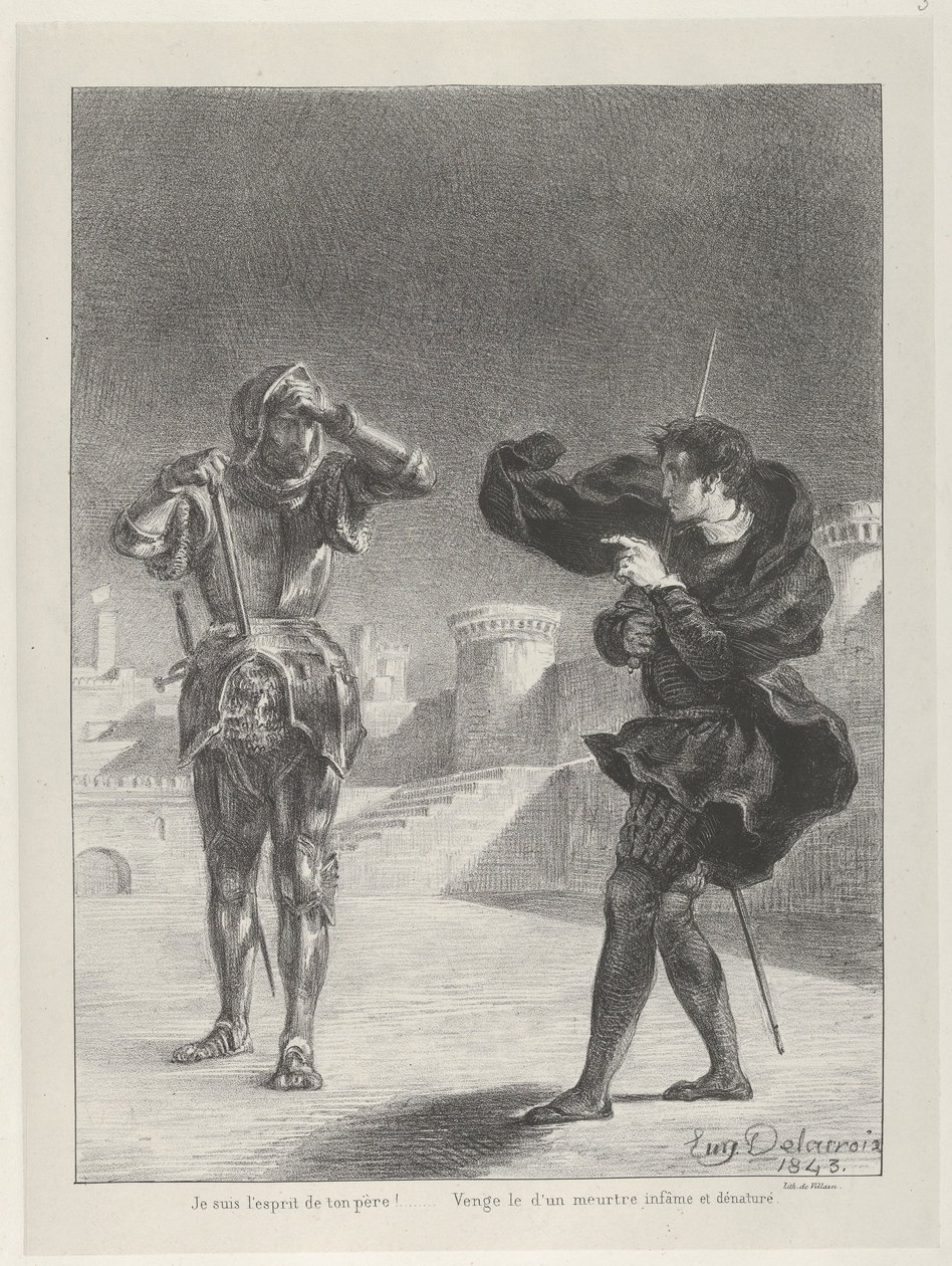 Floresta. de Eugène Delacroix
