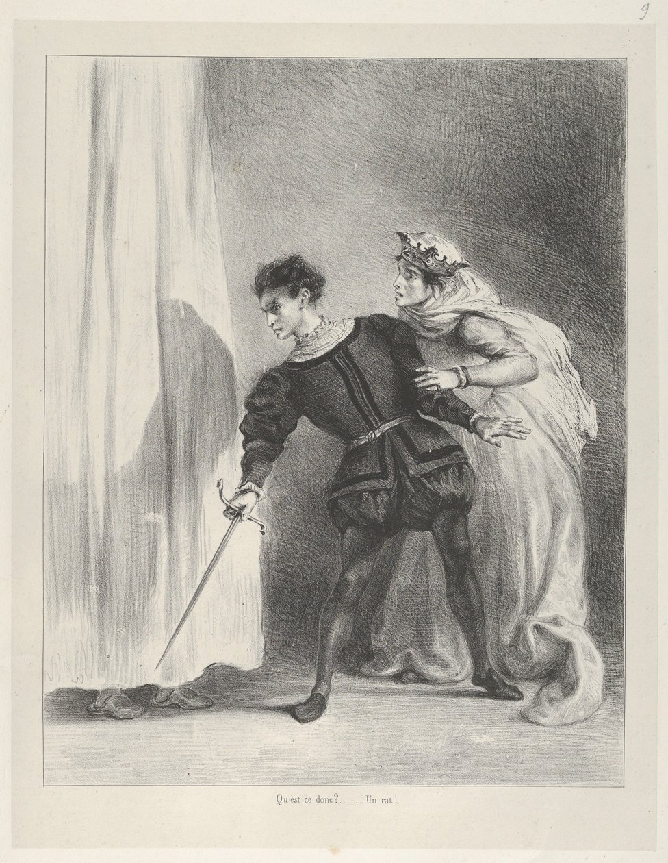 Floresta. de Eugène Delacroix