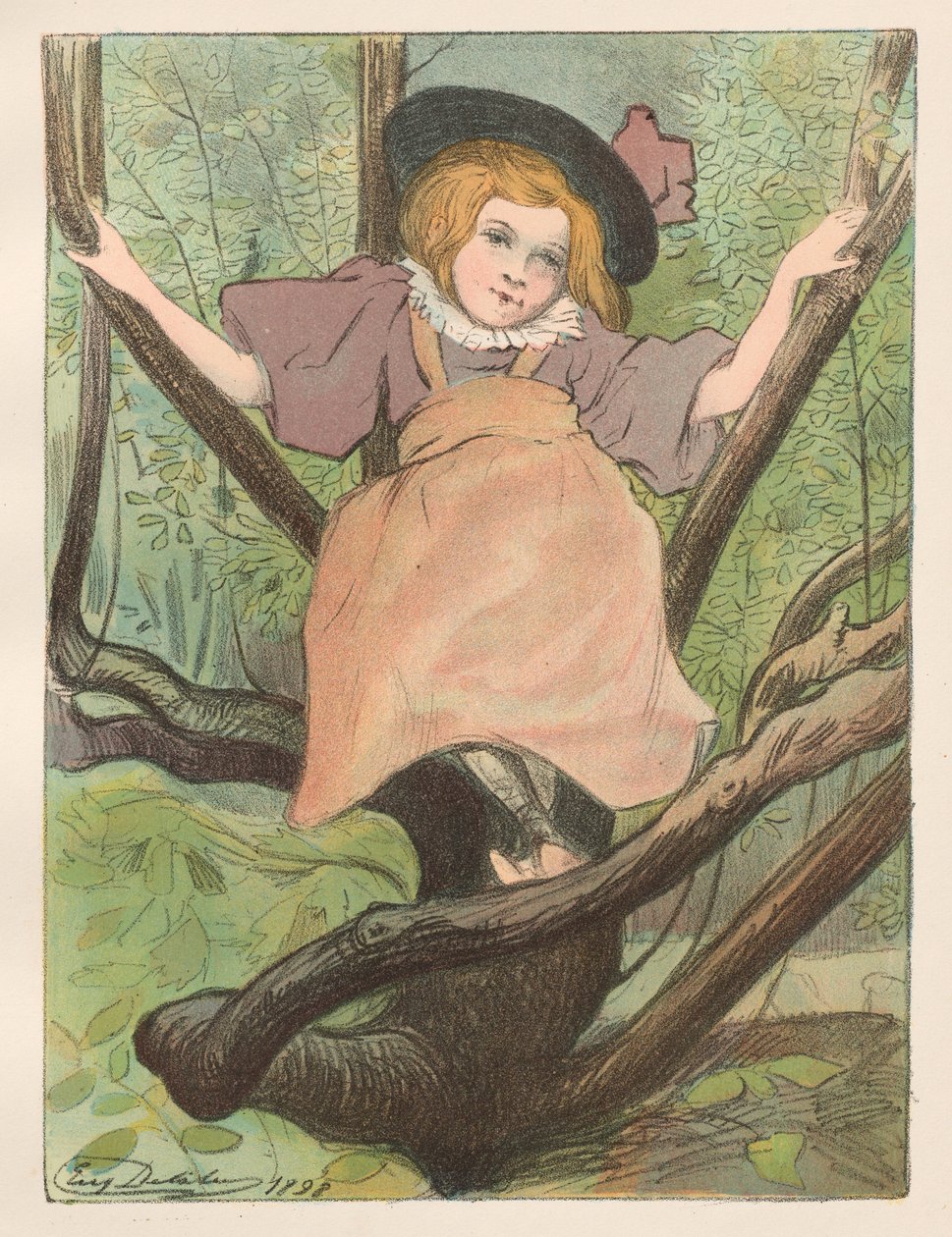 Cácia, 1898. de Eugène Delâtre