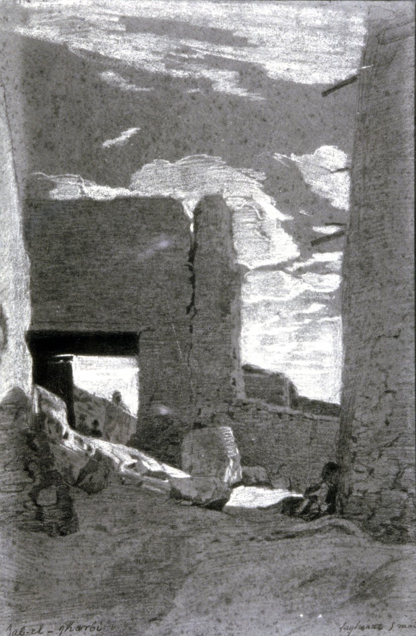 Bab el Gharrbi, Laghouat de Eugène Fromentin