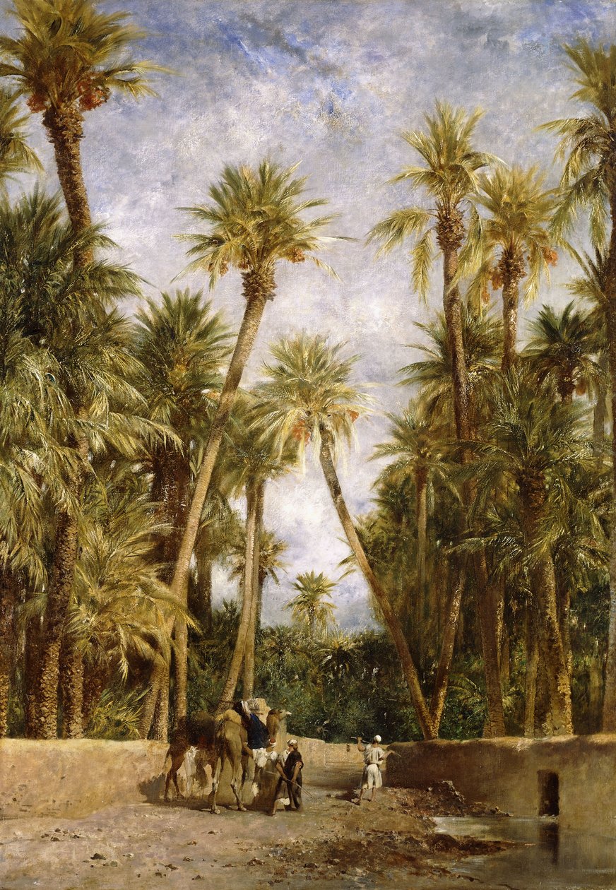 Oasis At Lagrount, de Eugène Fromentin