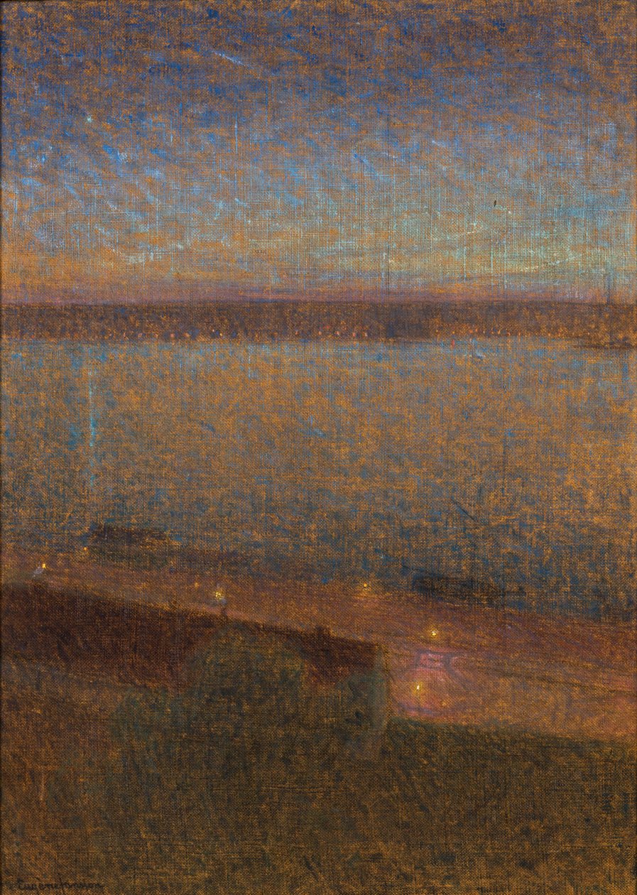 Uma noite em maio de 1895. de Eugène Jansson