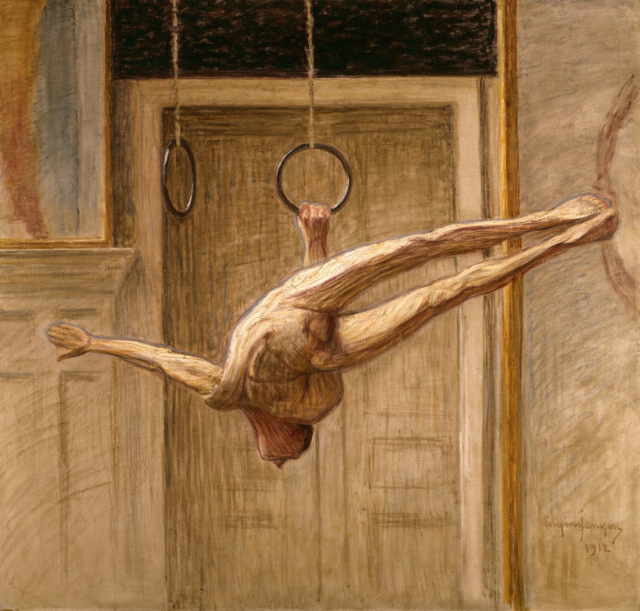 Ring Gymnast No.2, 1912 de Eugène Jansson