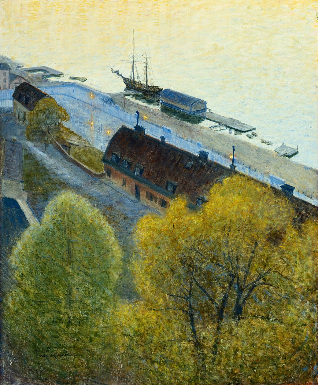 janssSpring Evening, de Eugène Jansson