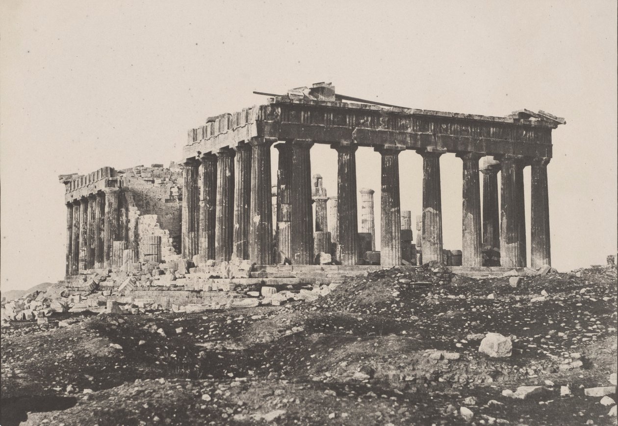 Partenon, 1852. de Eugène Piot