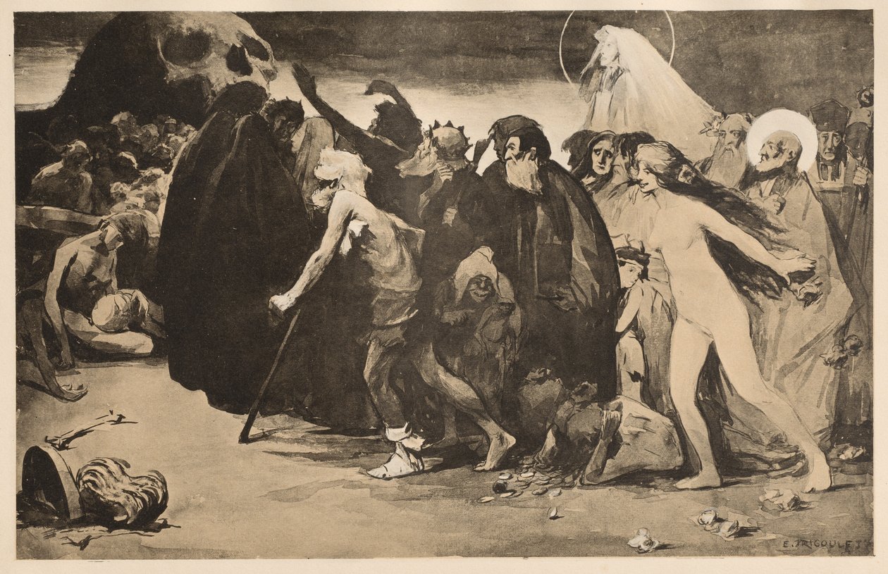 A estrada para a morte, 1899. de Eugène Trigoulet