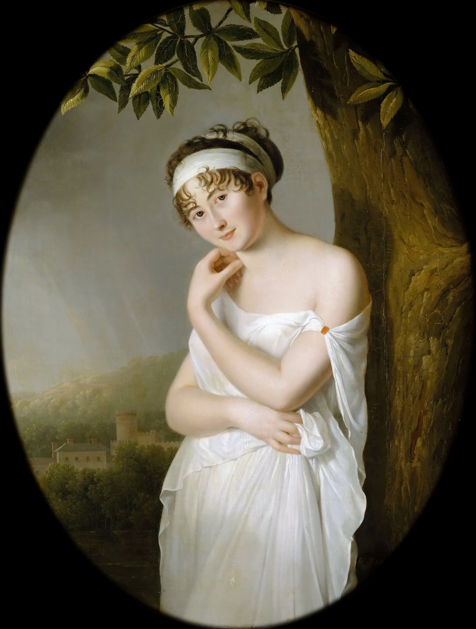 Retrato de Madame Récamier, née Julie Bernard 1777-1849 de Eulalie Morin