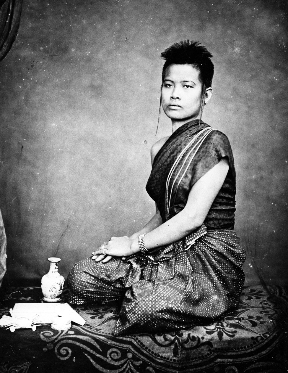 Uma princesa siamesa, c.1860 de European Photographer