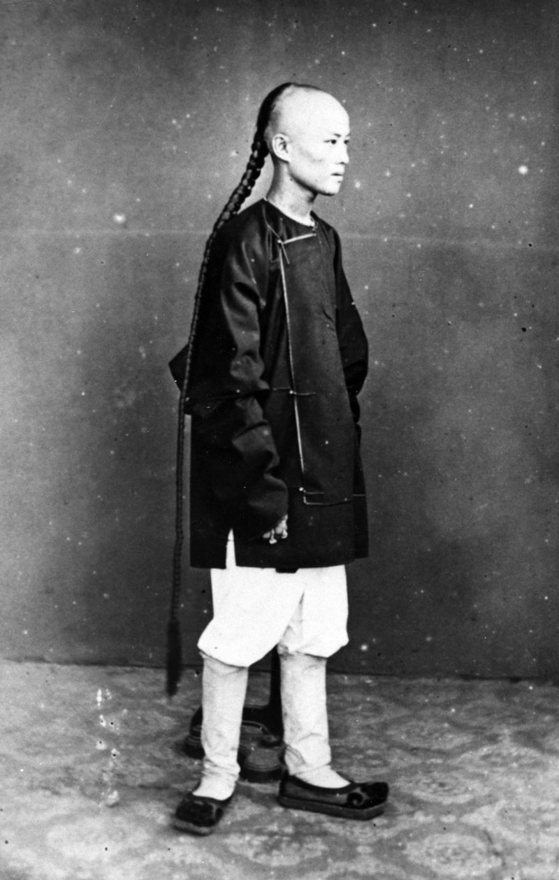 Servo Chinês, c.1870s de European Photographer
