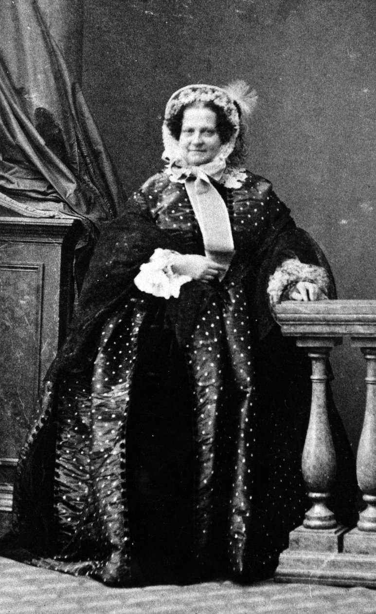 Maria Christina, rainha consorte da Espanha, c.1860-70 de European Photographer