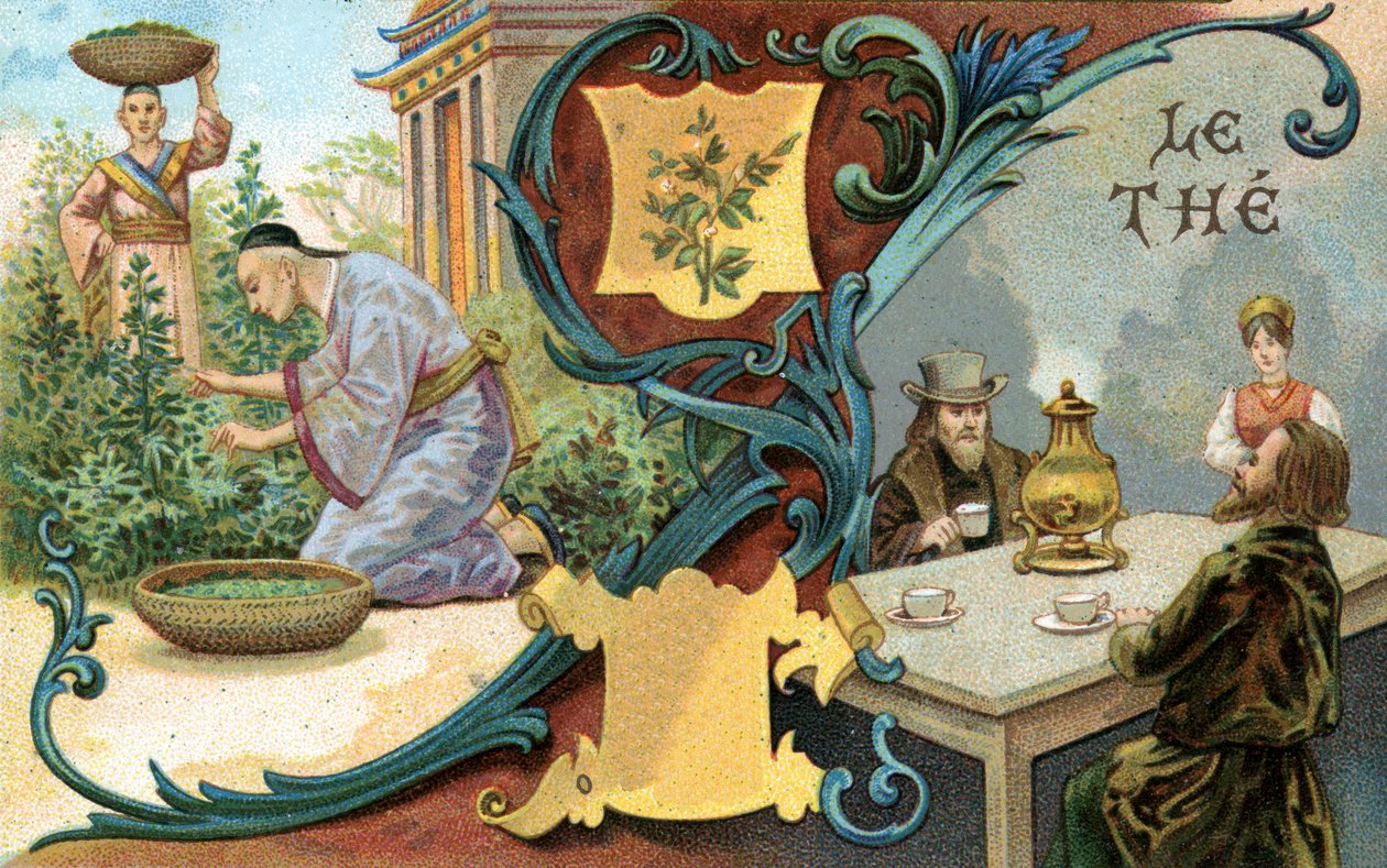 Chá, 1899 de European School