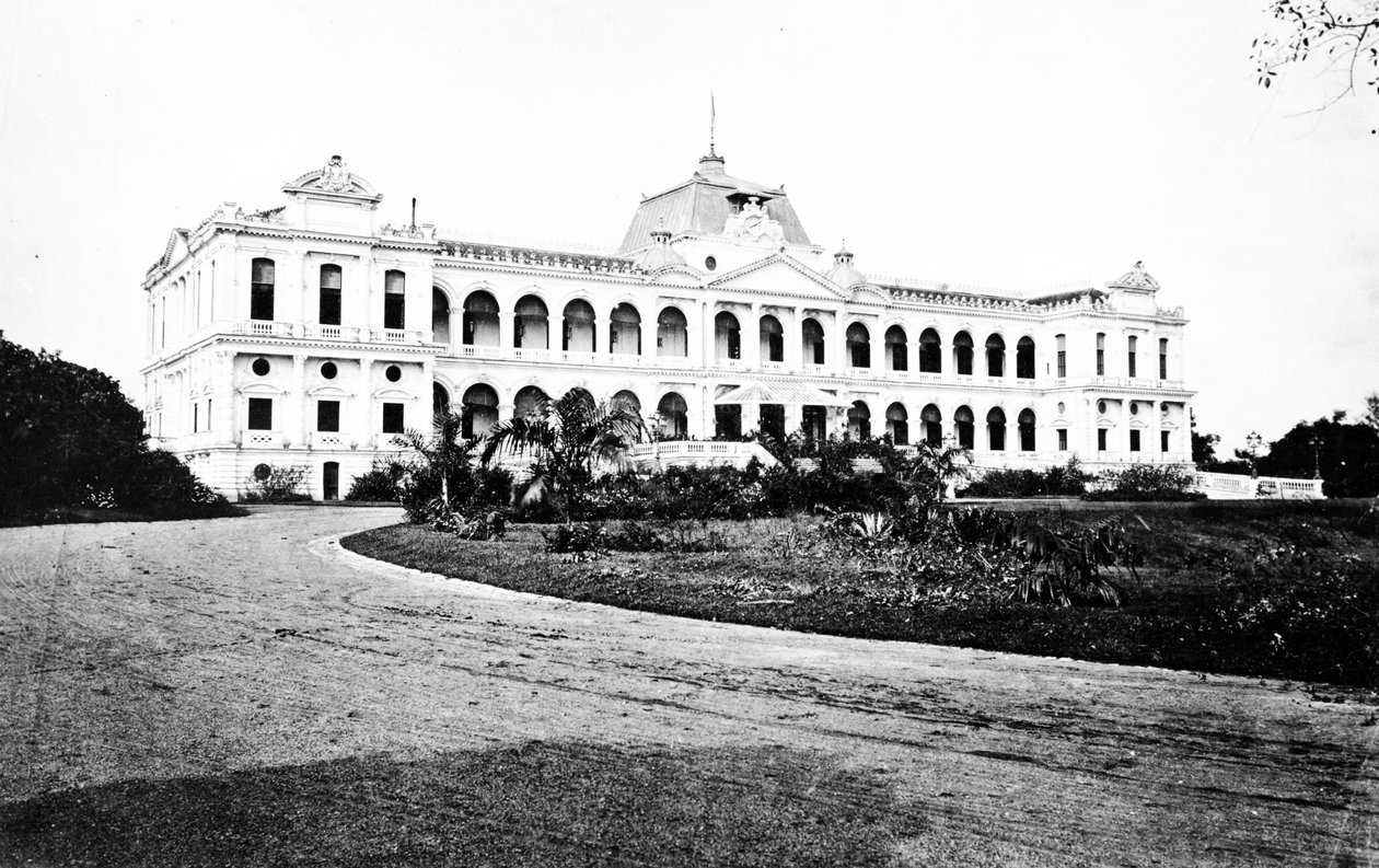 Casa do governo, Saigon, c.1870s de European Photographer
