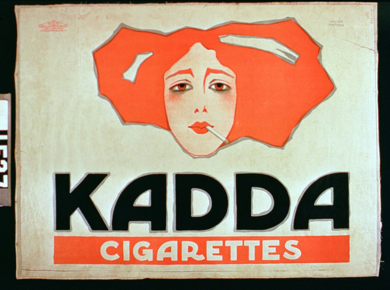 Anúncio para cigarros de Kadda de European School