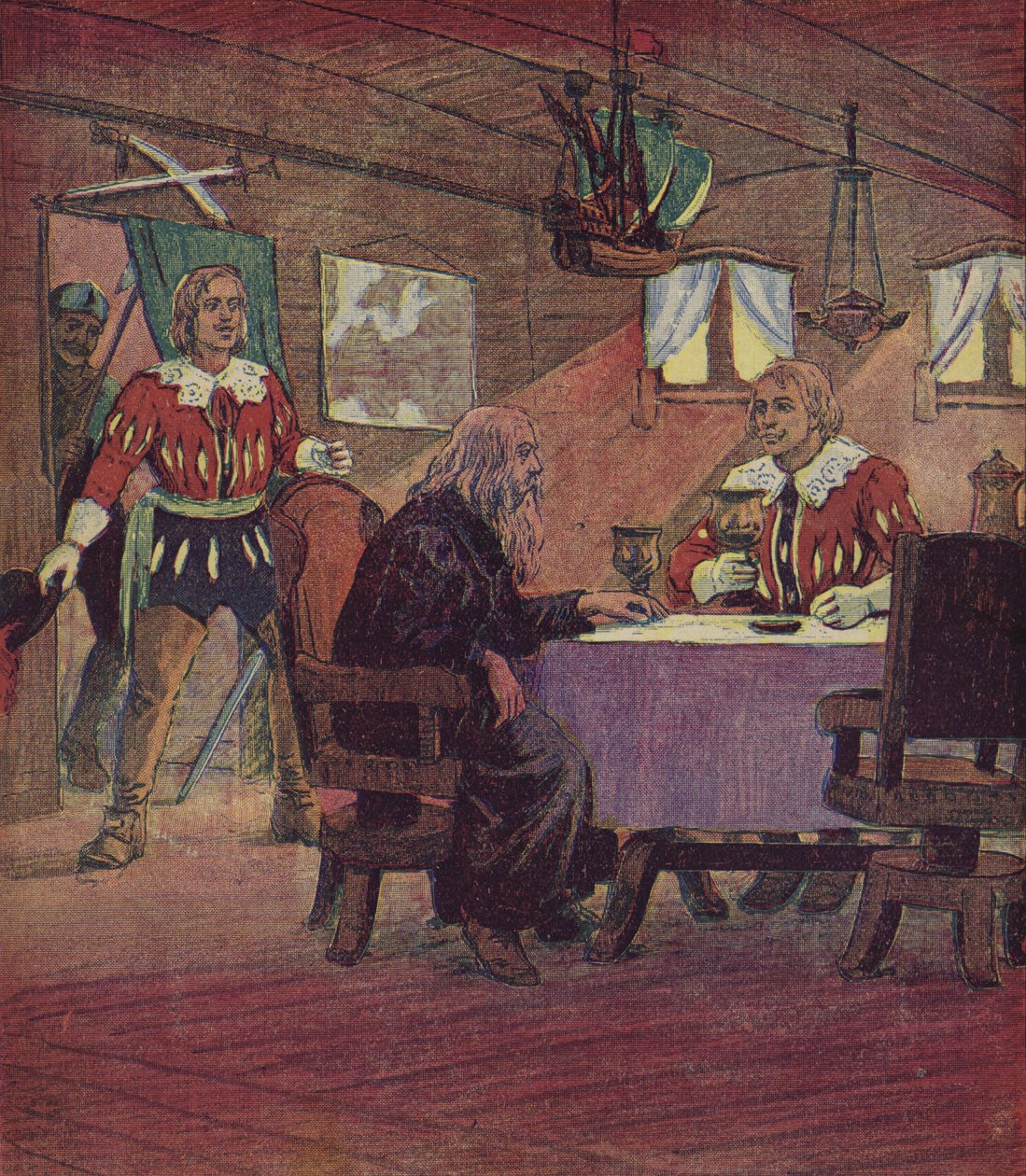 Klaus Störtebeker (litografia a cores) de European School