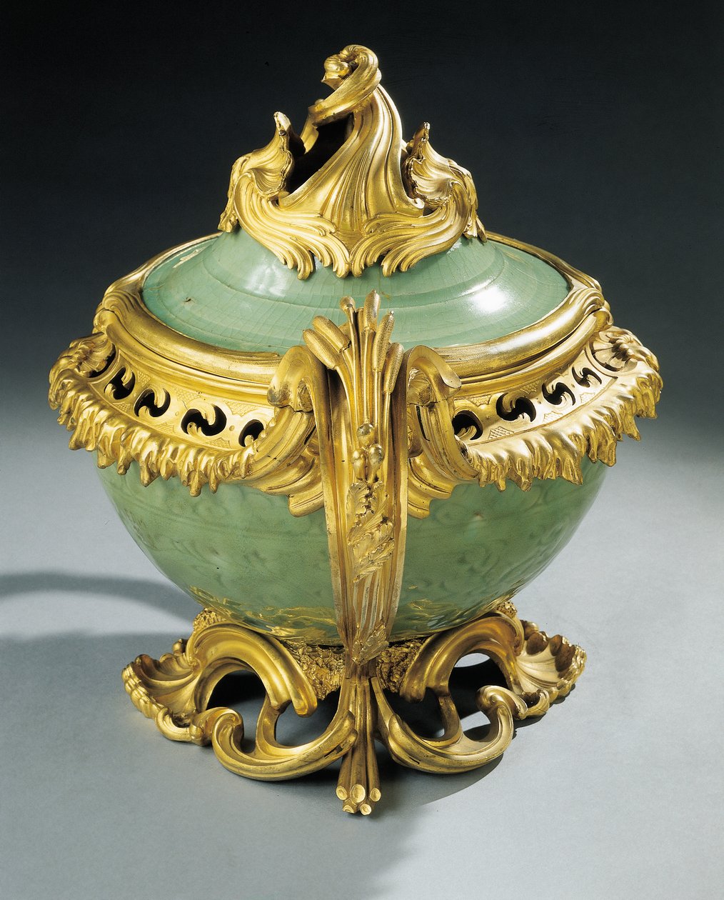 Vaso pot-pourri Louis XV de European School