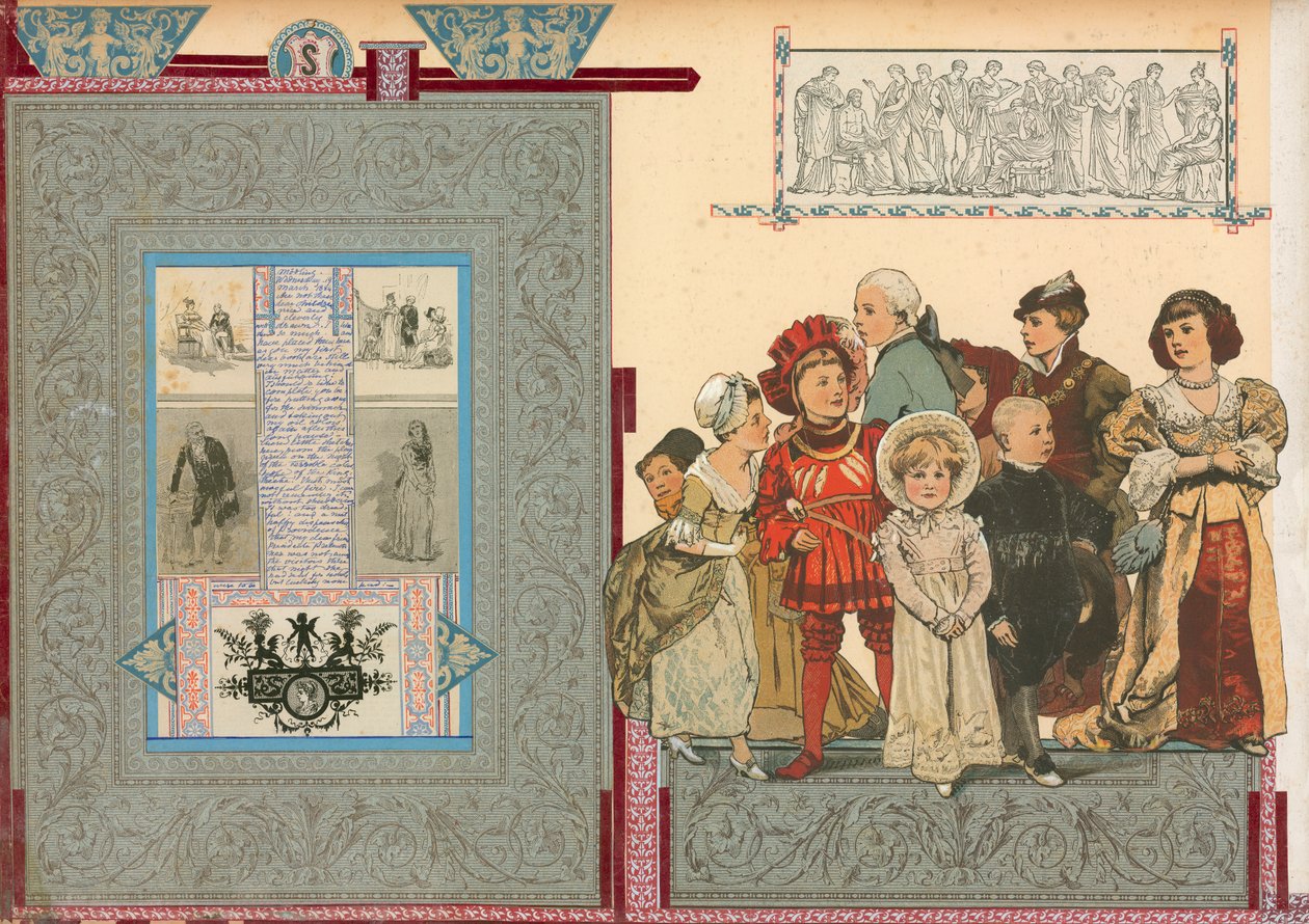 Página do volume III do Sammelsurium (material impresso) de European School