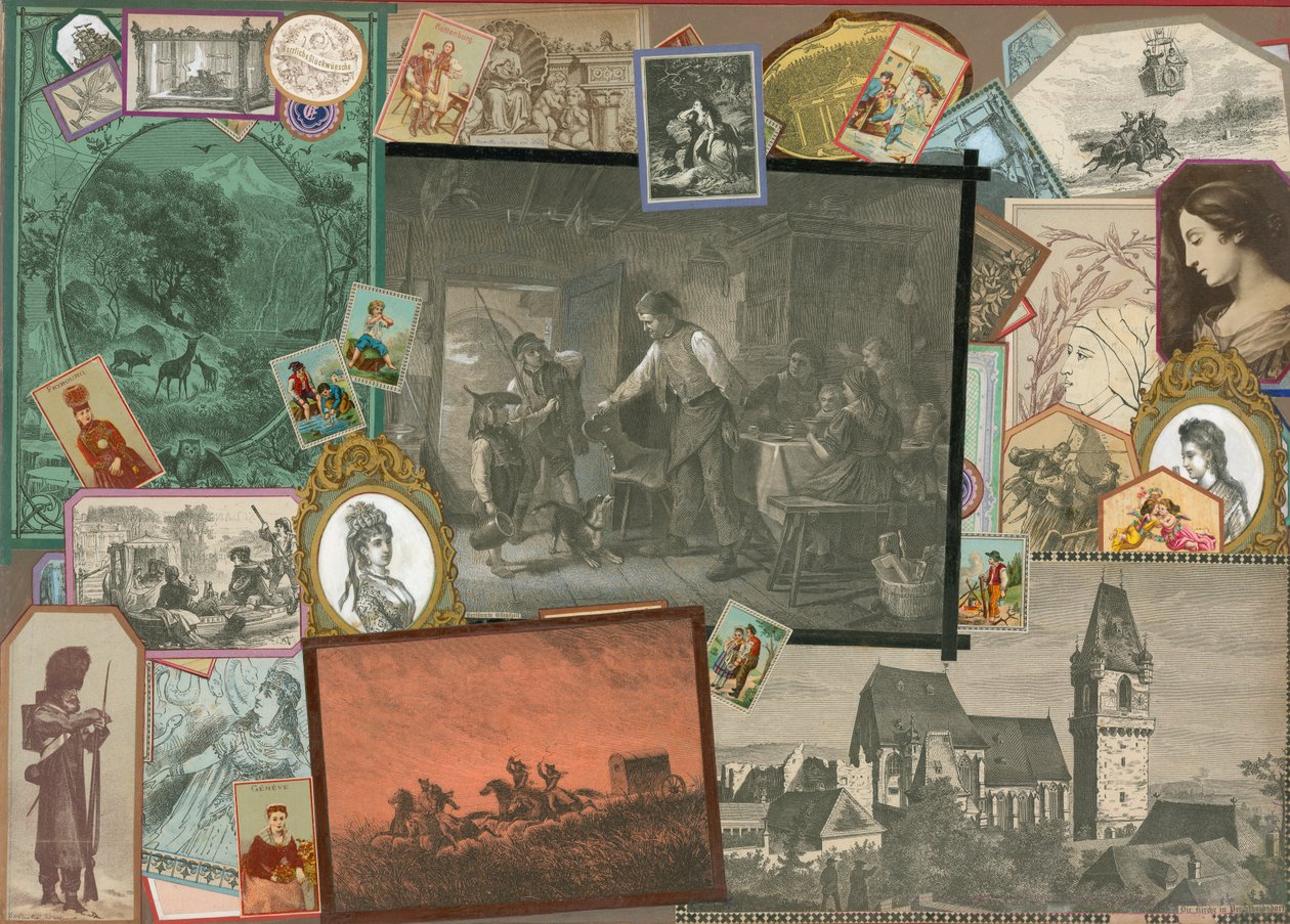 Página do volume III do Sammelsurium (material impresso) de European School