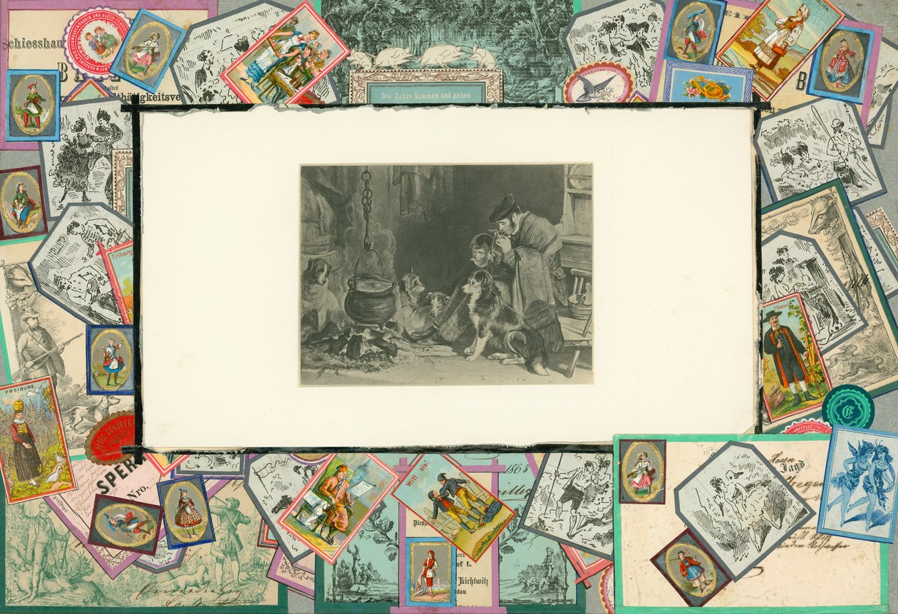 Página do volume II do Sammelsurium (material impresso) de European School