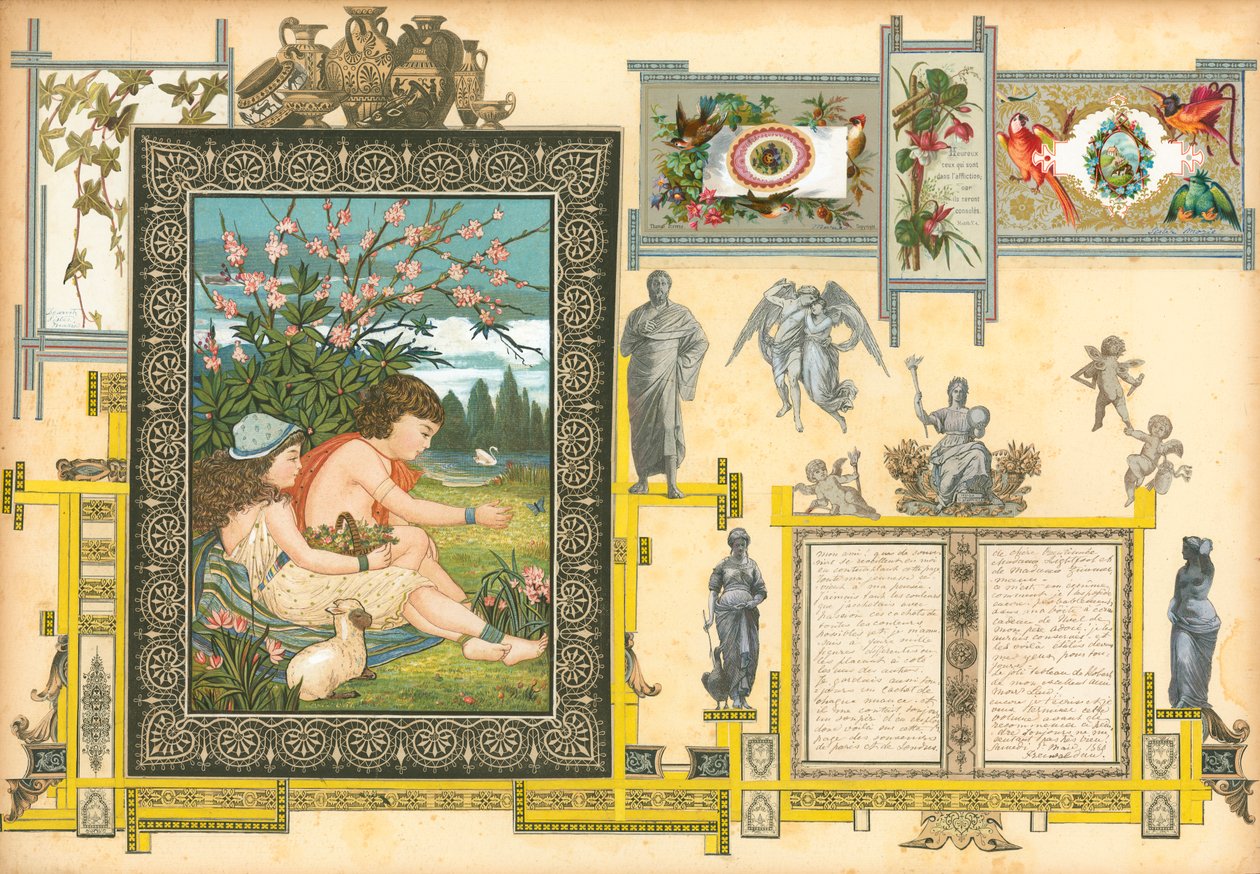 Página do volume II do Sammelsurium (material impresso) de European School