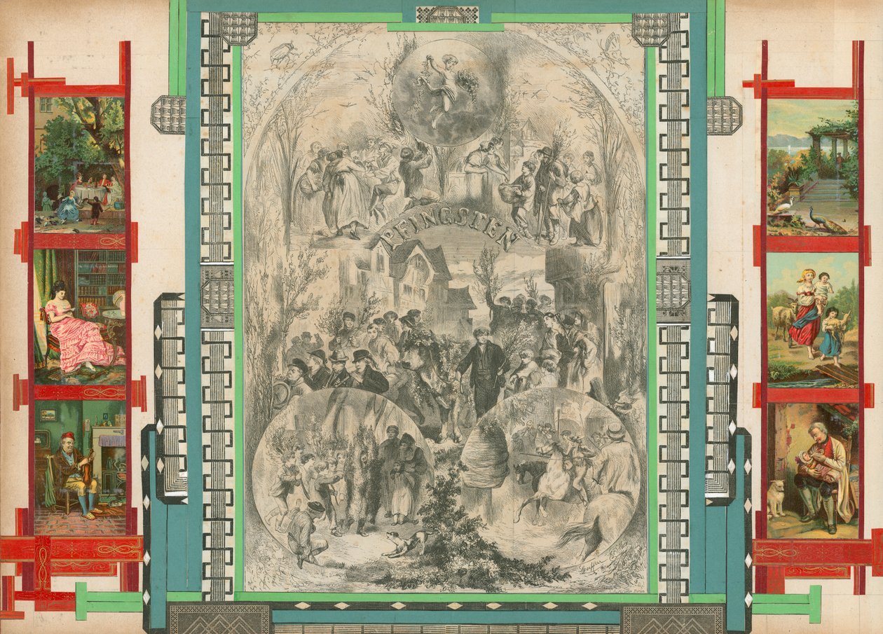 Página do volume IV do Sammelsurium (material impresso) de European School