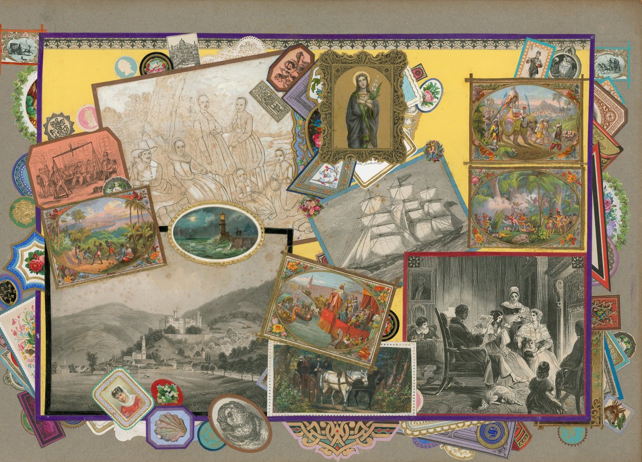 Página do volume IV do Sammelsurium (material impresso) de European School