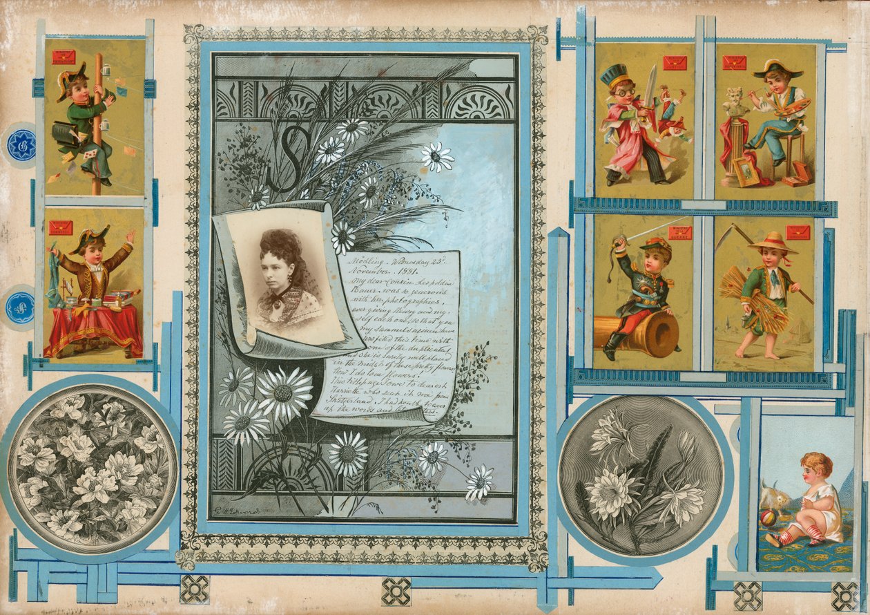 Página do volume IV do Sammelsurium (material impresso) de European School