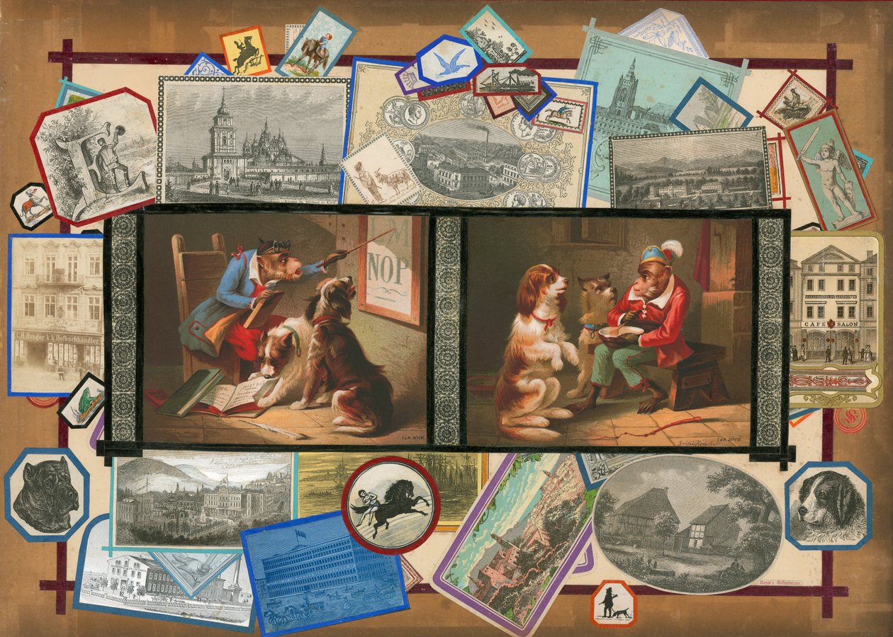Página do volume IV do Sammelsurium (material impresso) de European School