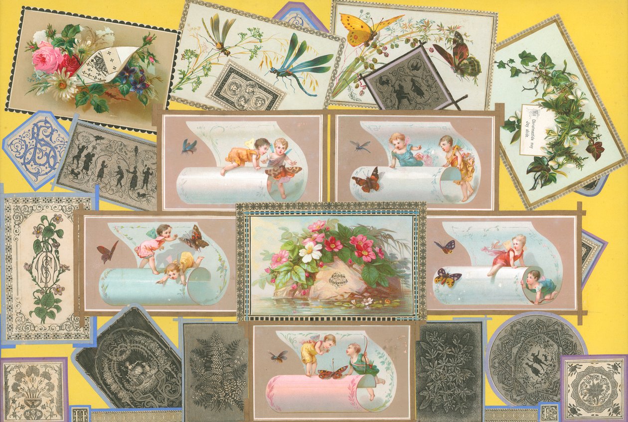 Página do volume IX do Sammelsurium (material impresso) de European School